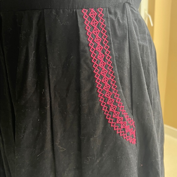 Like new! Dangerfield brand cotton knee length dress size Small - Picture 3 of 12